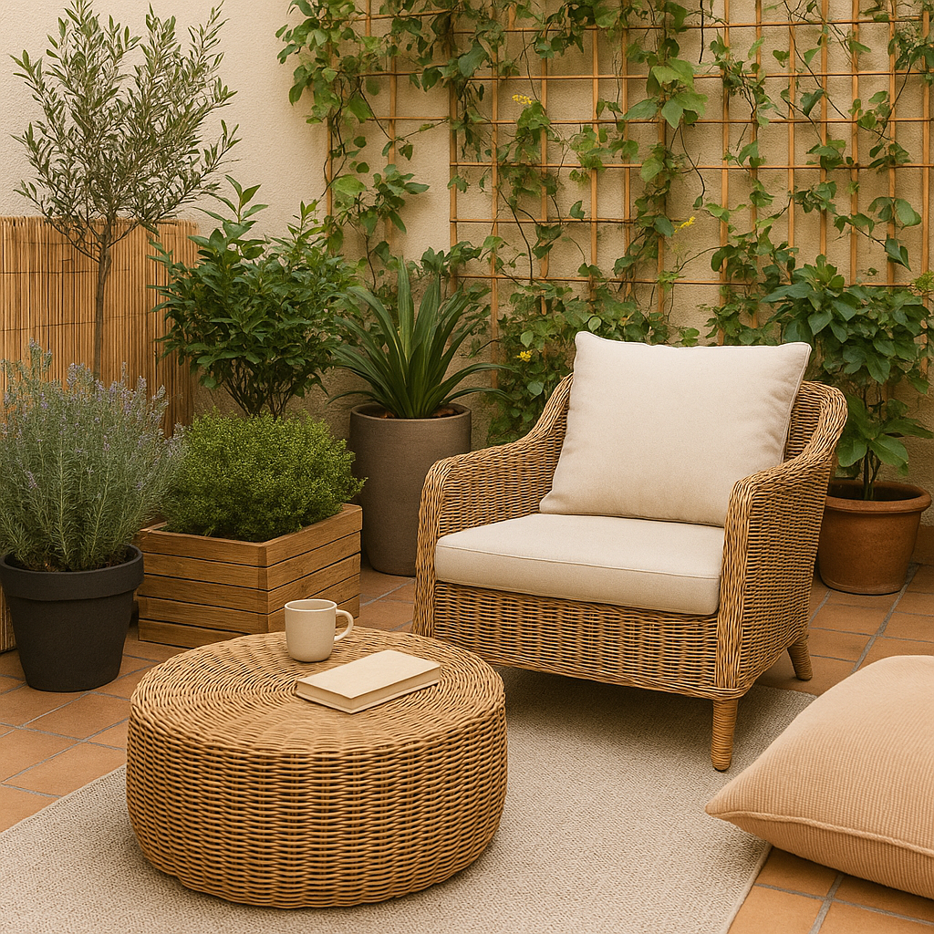 5 טיפים לעיצוב גינה או מרפסת קטנה אל תפספסו את הטיפ השלישי!