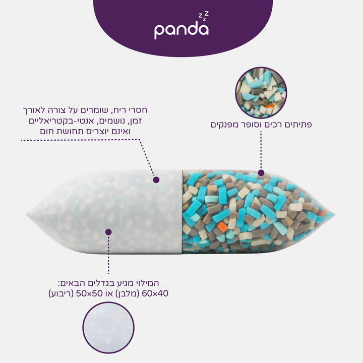 מילוי cozy לזוג כריות נוי
 50*50