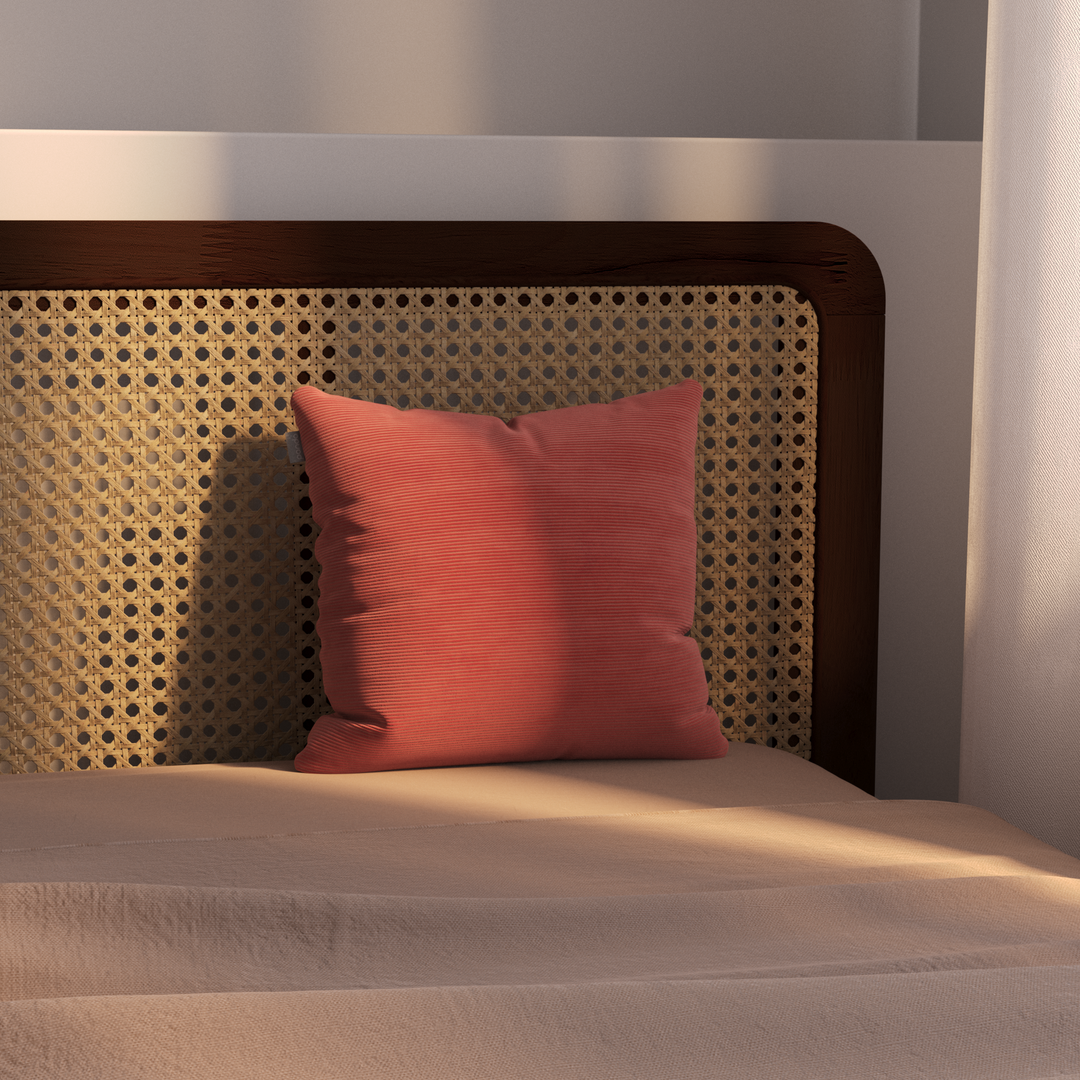 ורוד עתיק קורדרוי 50*50 (ריבוע)