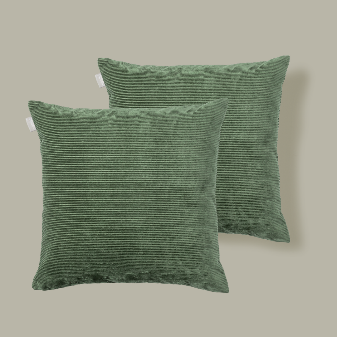 ירוק זית קורדרוי 50*50 (ריבוע)