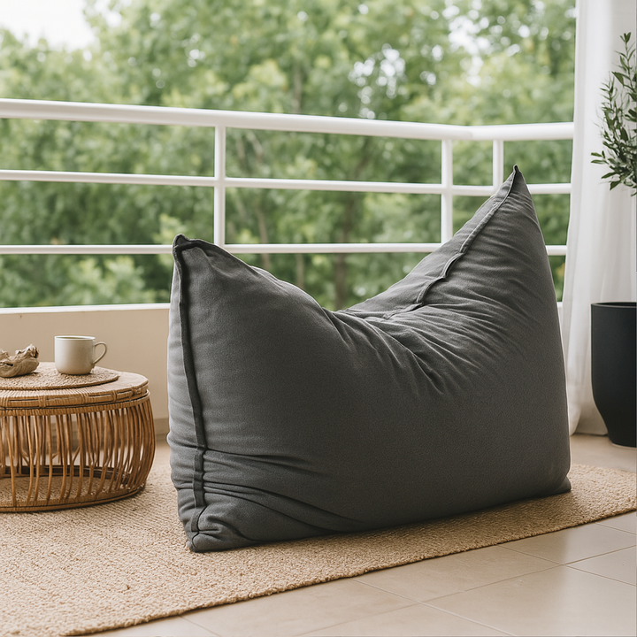 פוף דרימי אפור כהה