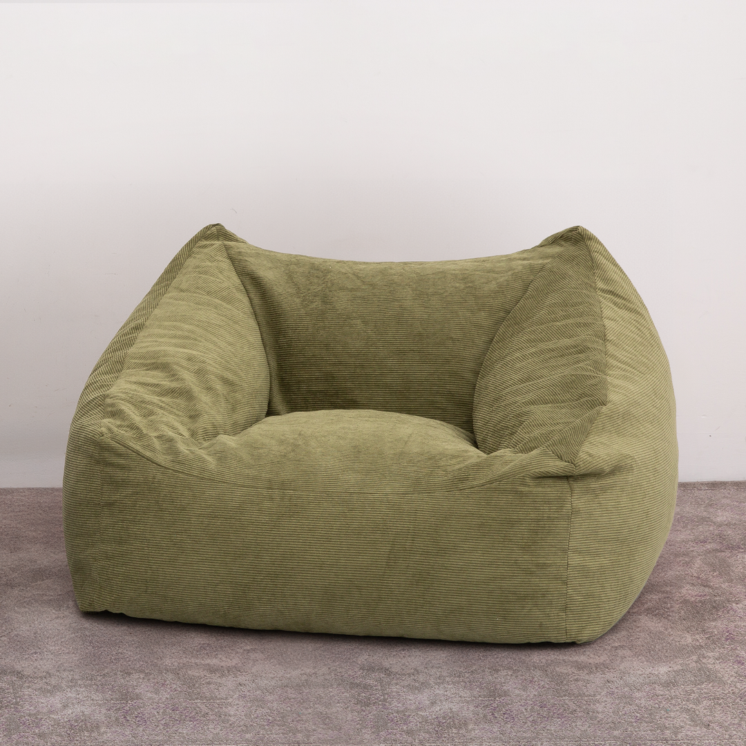 פוף ענק ירוק זית